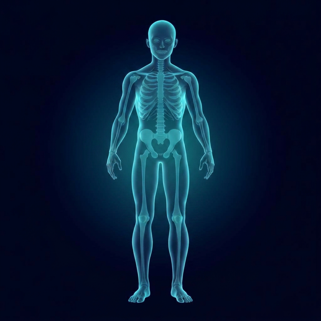 Human body with inflammation resolved